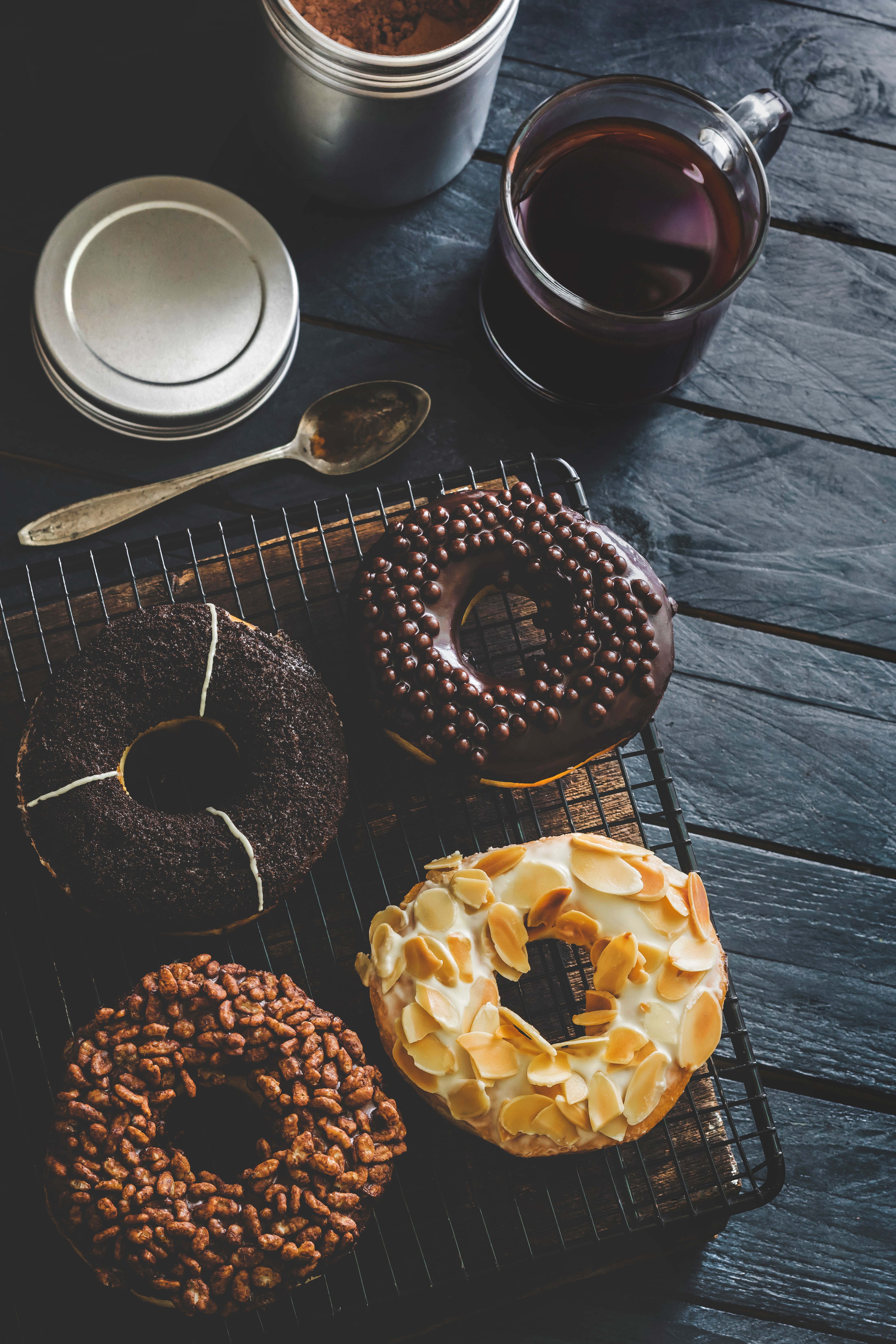 variety of donuts